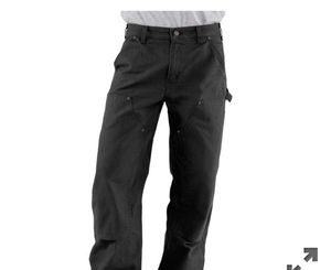 NWOT Men CARHARTT Black Cargo Jeans